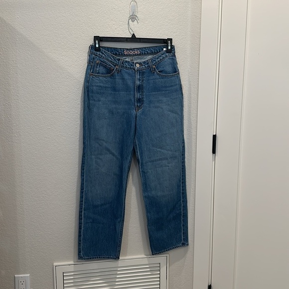 MOTHER Double Stack Ankle Straight Leg Jeans - Picture 6 of 9